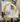 Gold Foil Circle Textured Partial Oil Painting - Wall Art - WallArtt