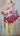 Abstract Floating Flowers Textured Partial Oil Painting - WallArtt