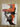 Abstract Orange Woman Textured Partial Oil Painting - Wall Art - WallArtt