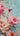 Abstract Pink Roses II 3d Heavy Textured Partial Oil Painting - WallArtt