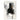 Black on White Abstract Textured Partial Oil Painting - Wall Art - WallArtt
