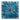 Blue Flower with Gold Textured Partial Oil Painting - WallArtt