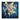 Blue leaves Textured Partial Oil Painting - WallArtt