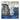 Blue Shades with Gold Foil Textured Partial Oil Painting - WallArtt