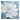 Blue White Big Flower 3d Heavy Textured Partial Oil Painting - WallArtt