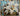 Blue White Flowers III 3d Heavy Textured Partial Oil Painting - WallArtt