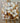 Cream Gold Foil Flowers 3d Heavy Textured Partial Oil Painting - Wall Art - WallArtt