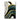 Dark Green Abstract with Gold Foil Textured Partial Oil Painting - WallArtt