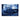 Deep Navy Abstract Textured Partial Oil Painting - WallArtt