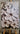 Embossed White Flowers II 3d Heavy Textured Partial Oil Painting - WallArtt