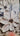 Embossed White Flowers II 3d Heavy Textured Partial Oil Painting - WallArtt