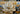 Gold Blue Flower 3d Heavy Textured Partial Oil Painting - WallArtt