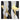 Gold Foil on Black Textured Partial Oil Painting - Wall Art - WallArtt