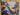 Gold n Navy 3d Heavy Textured Partial Oil Painting - WallArtt