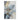 Light Blue Flower Textured Partial Oil Painting - WallArtt