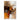 Orange Brown Abstract III Textured Partial Oil Painting - Wall Art - WallArtt