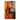 Orange Dressed Woman Textured Partial Oil Painting - Wall Art - WallArtt