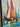 Orange n Blue Sailboats Textured Partial Oil Painting - WallArtt