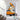 Orange Woman 3D Heavy Textured Partial Oil Painting - WallArtt