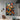Orange Yellow Shapes 3d Heavy Textured Partial Oil Painting - Wall Art - WallArtt