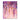 Pink n Purple Flowers Abstract Textured Partial Oil Painting - WallArtt