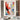 Red n White Abstract 3d Heavy Textured Partial Oil Painting - WallArtt