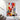 Red n White II 3D Heavy Textured Partial Oil Painting - WallArtt