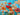 Red Orange Flowers 3d Heavy Textured Partial Oil Painting - WallArtt