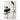 White Black II Abstract Textured Partial Oil Painting - WallArtt