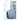 White Blue Abstract Textured Partial Oil Painting - WallArtt
