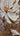 White Flowers with Gold Leaves II 3d Heavy Textured Partial Oil Painting - WallArtt