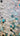 White n Blue Pieces 3D Heavy Textured Partial Oil Painting - WallArtt