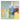 Yellow Blue Purple Abstract 3D Heavy Textured Partial oil Painting - WallArtt