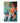 Abstract Green Orange Textured Partial Oil Painting