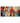 Abstract City Silhouette Textured Partial Oil Painting