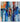 Beauty of Blue II Textured Partial Oil Painting