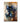 Abstract Deep Blue Textured Partial Oil Painting