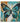 Abstract Blue Butterfly Textured Partial Oil Painting