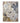 Abstract Flower with Gold Foil Textured Partial Oil Painting