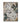 Abstract Flower with Silver Foil Textured Partial Oil Painting