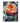 Abstract Orange Rose Textured Partial Oil Painting