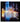 Abstract Street Lights Textured Partial Oil Painting