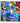 Abstract Colorful Face Textured Partial Oil Painting