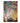 Abstract Orange Blue Peacock II Textured Partial Oil Painting