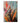 Abstract Orange Flame Textured Partial Oil Painting - Wall Art