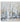 Abstract City under Snow II Textured Partial Oil Painting