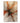 Abstract Orange Magma Textured Partial Oil Painting - Wall Art