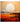 Abstract Orange Sun Dawn Textured Partial Oil Painting - Wall Art
