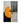 Abstract Orange Circle Textured Partial Oil Painting - Wall Art