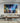 Abstract Blue City Traffic Textured Partial Oil Painting
